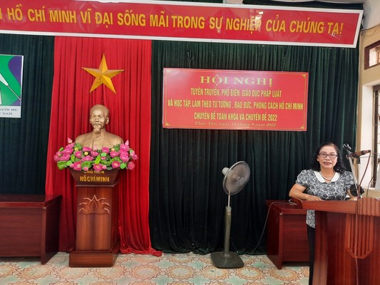 Hội Người mù huyện Phúc Thọ tổ chức chuyên đề toàn khóa năm 2022