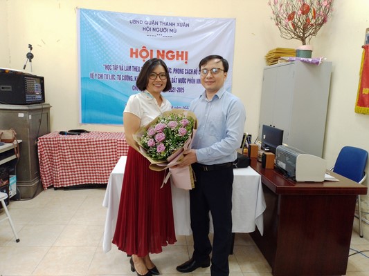 Người khiếm thị Thanh Xuân học và làm theo lời Bác