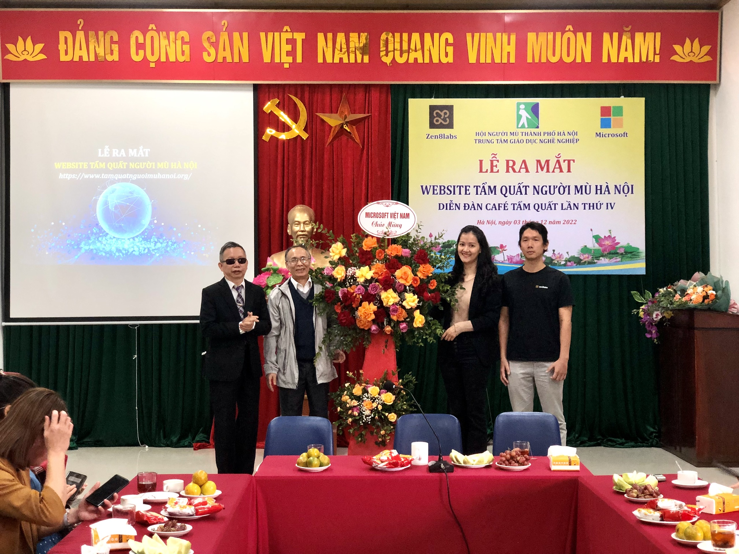 Ra mắt trang web  thông tin về dịch vụ tẩm quất của người khiếm thị